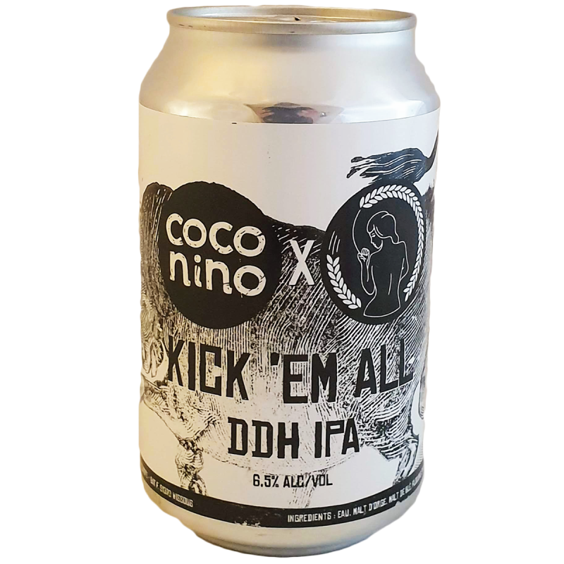 Bière Kick Em' All - 33 cl - Brasserie Coconino x La Superbe