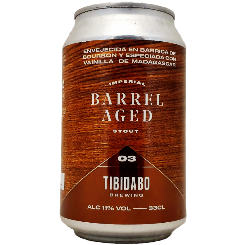 Barrel Aged 3 Early Times Imperial Stout Bourbon - 33 cl - Tibidabo Brewing