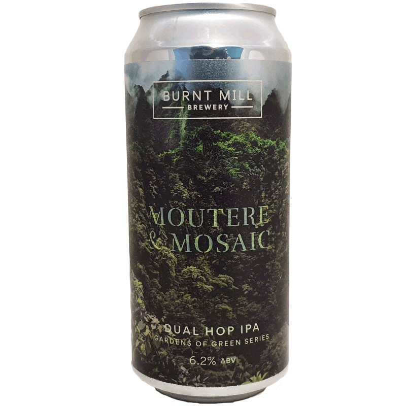 Bière Gardens of Green IPA - Moutere & Mosaic 44 cl - Burnt Mill Brewery