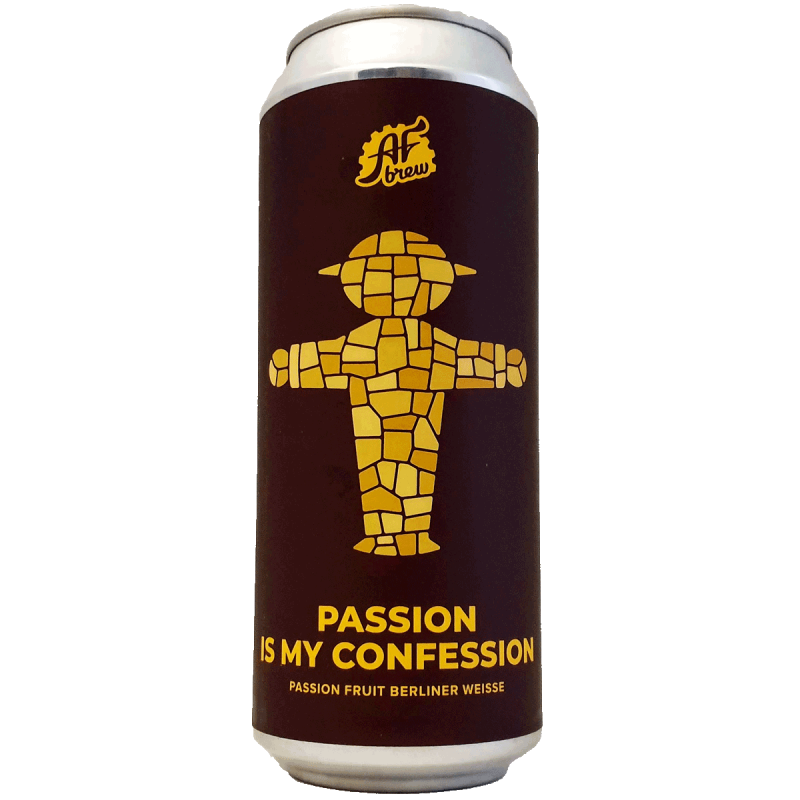 Passion Is My Confession Passion Fruit Berliner Weisse AF Brew
