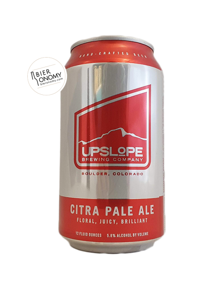 Bière Citra Pale Ale 35,5 cl Brasserie Upslope Brewing Company