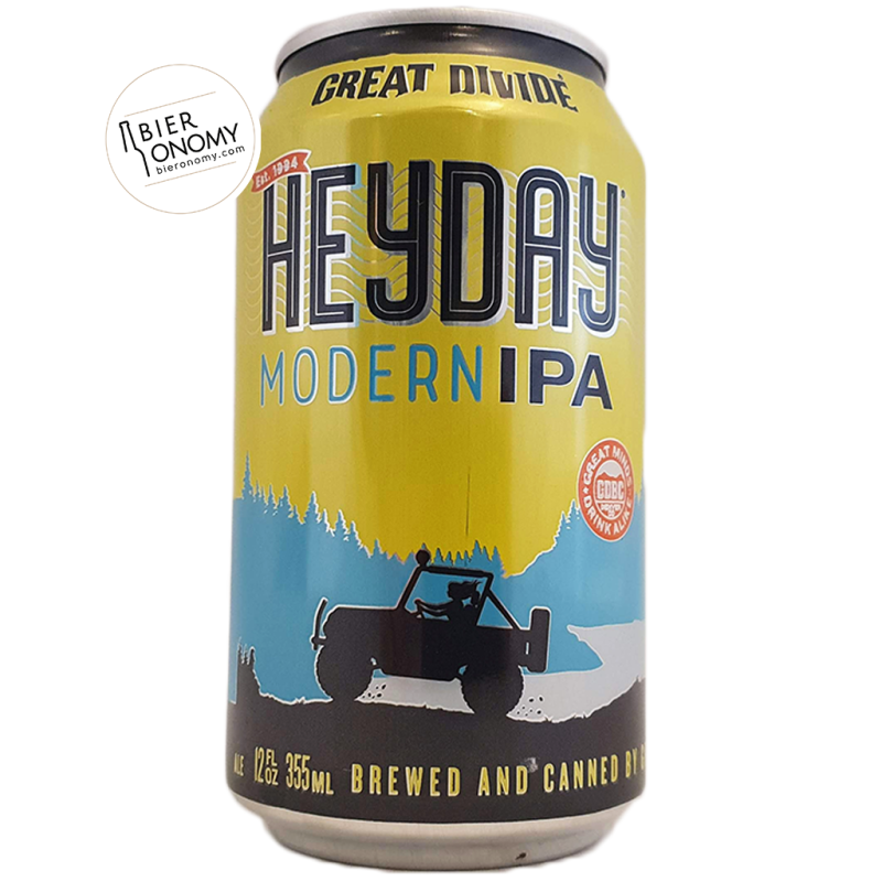 Heyday Modern IPA Great Divide Brewing Company