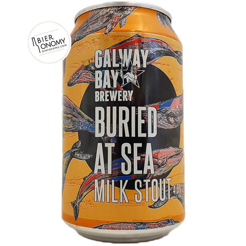 Bière Buried At Sea Milk Stout 33 cl Galway Bay Brewery