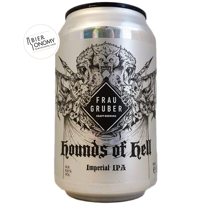 Hounds Of Hell Imperial IPA FrauGruber Craft Brewery Bière Artisanale Bieronomy