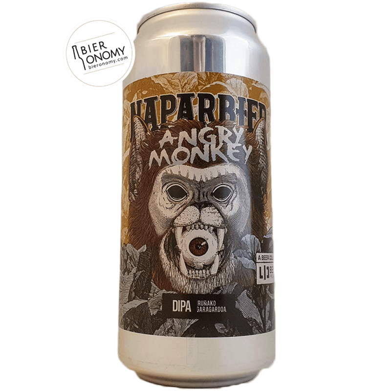 Angry Monkey DIPA Naparbier Brewery LIC Beer Project Bière Artisanale Bieronomy