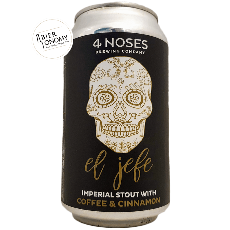 El Jefe Imperial Stout Coffee Cinnamon 4 Noses Brewing Company