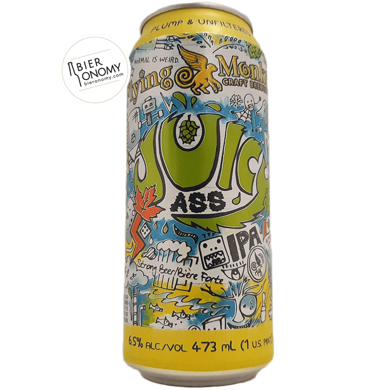 Juicy Ass IPA Flying Monkeys Craft Brewery Bière Artisanale Bieronomy