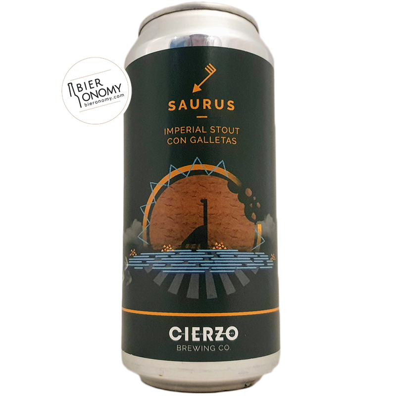 Saurus Imperial Stout Cierzo Brewing Co Bière Artisanale Bieronomy