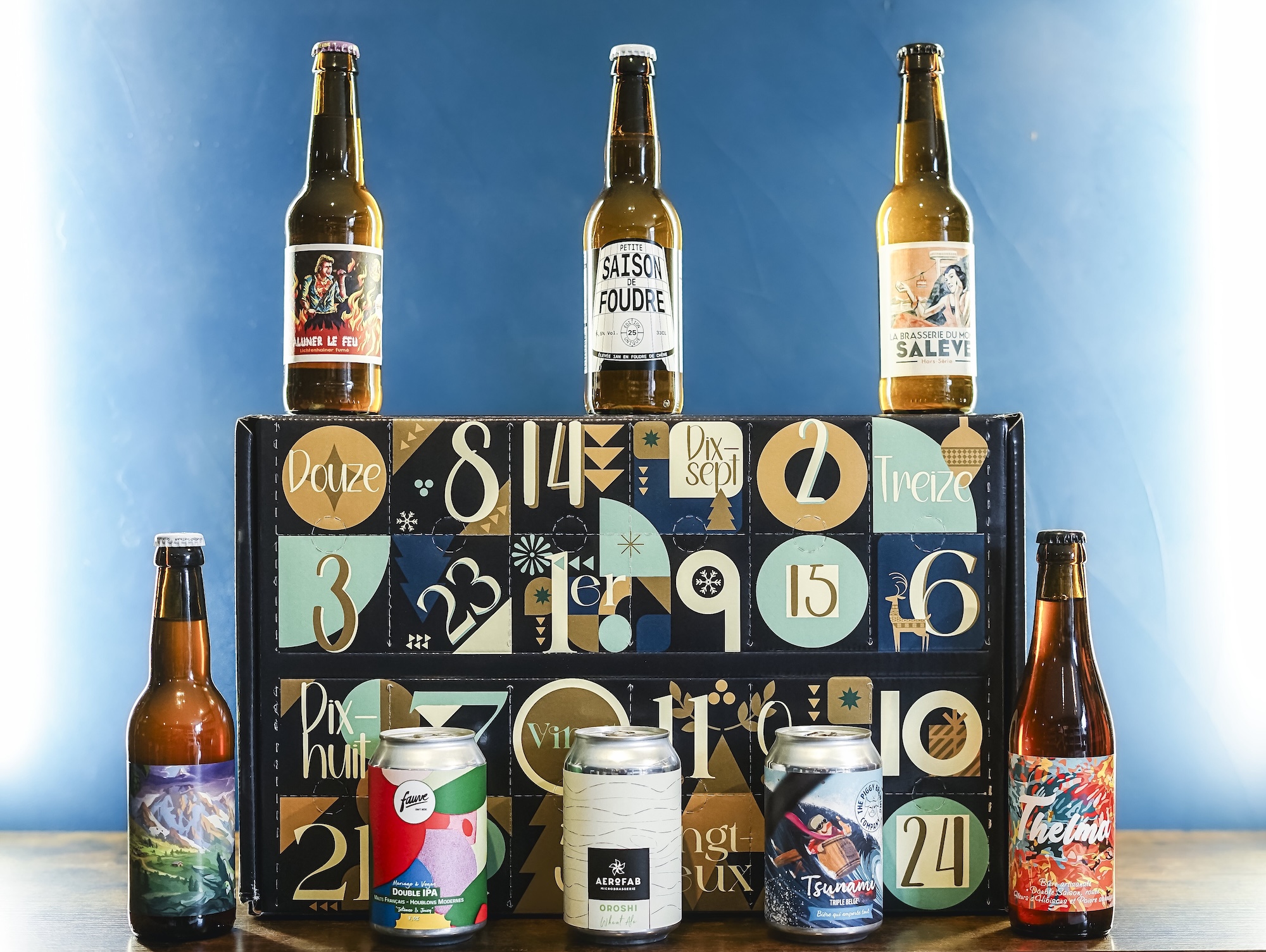 Calendrier de l'Avent French Lover Bieronomy 2025 24 Bières Artisanales