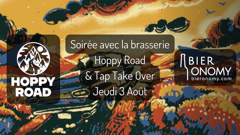 Événement Soirée Brasserie Hoppy Road Bieronomy