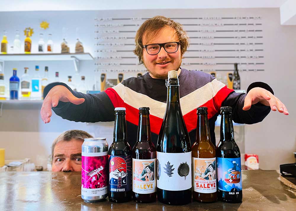 Cave Magasin Bière Artisanale Bieronomy Seynod Annecy Haute-Savoie Craft Beer Équipe