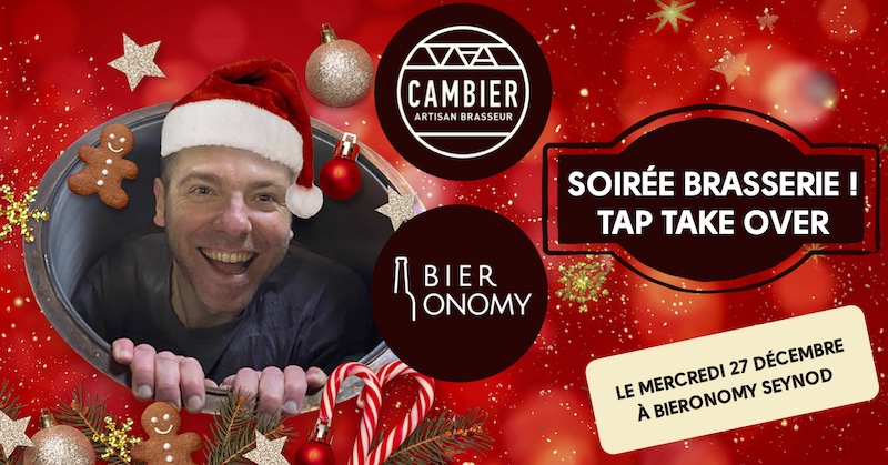 Soirée Brasserie Cambier TTO Tap Take Over Bieronomy Seynod Annecy Haute-Savoie Événement